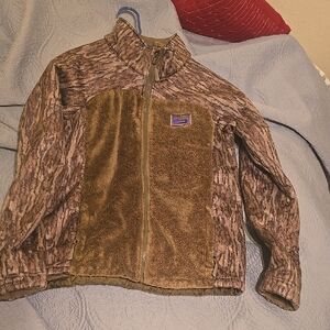 Kids Camo Fleece Jacket